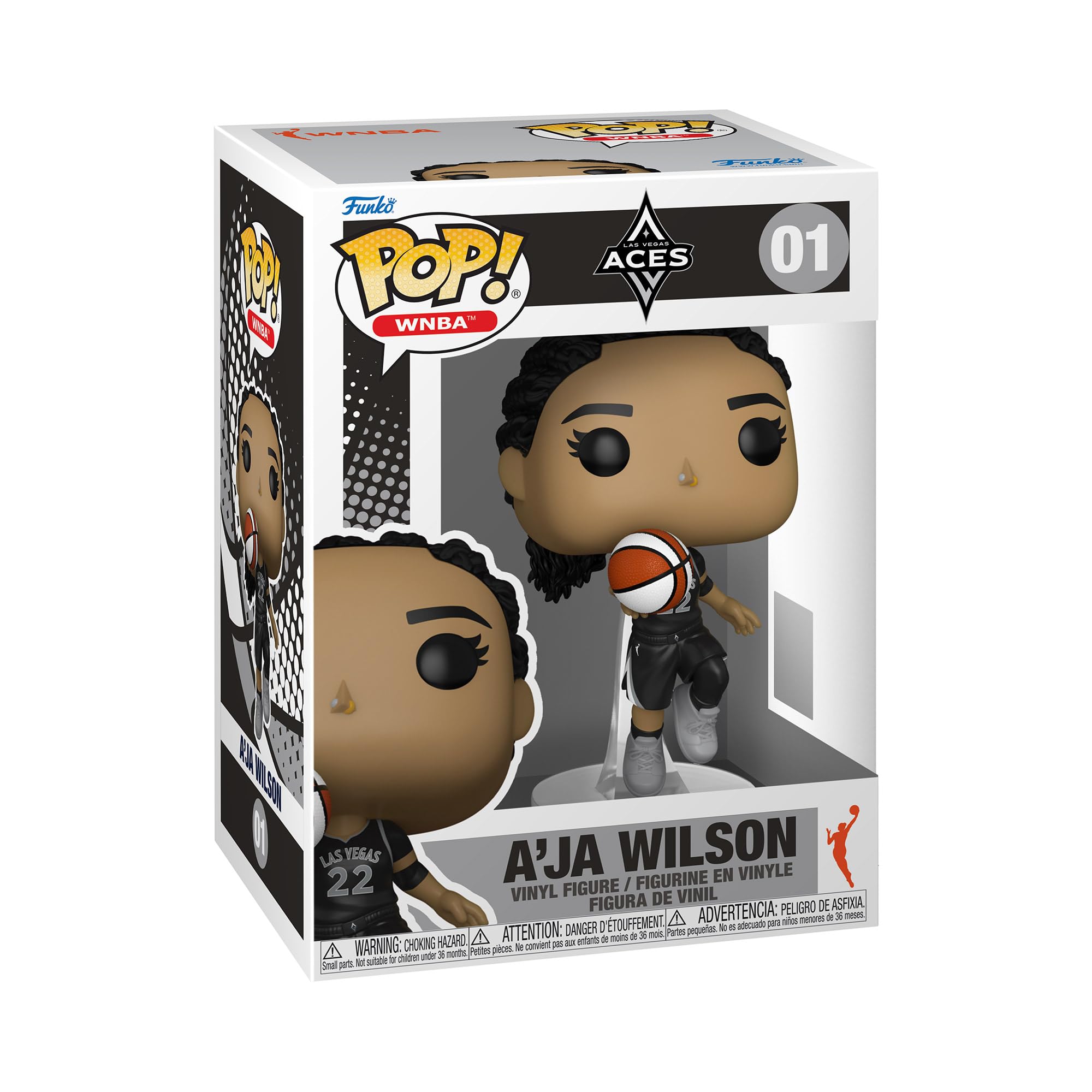 Amazon.com: Funko Pop! WNBA: Las Vegas Aces - A'ja Wilson - WNBA Amazon.com: Funko Pop! WNBA: Las Vegas Aces - A'ja Wilson - WNBA